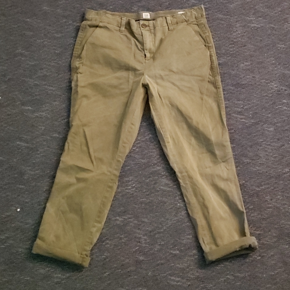 Gap for good girlfriend chinos size 8 petite